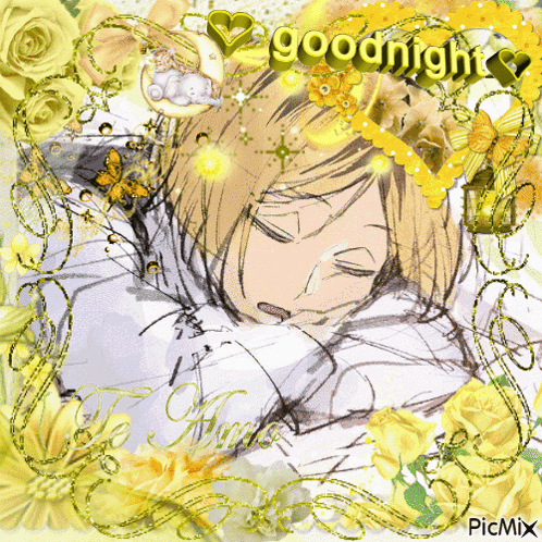 Girl Sleeping Goodnight