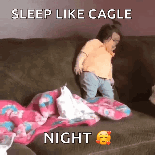 Girl Sleeping on Couch Sleep Like Cagle Night