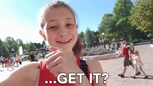 Girl Smiling Get It GIF