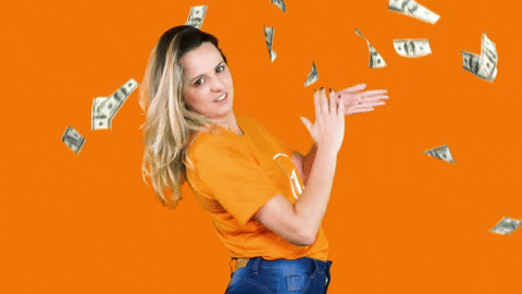 Girl Spending Money Look Like GIF