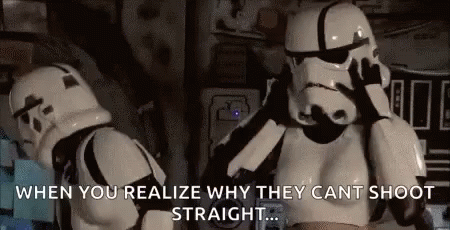 Girl Stormtrooper GIF