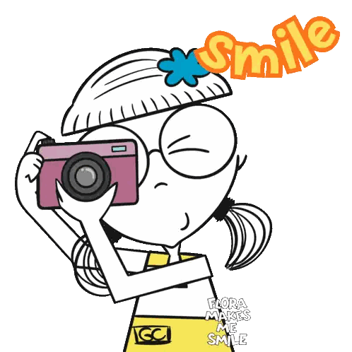 Girl Taking Photo With Flora Makes Me Smile