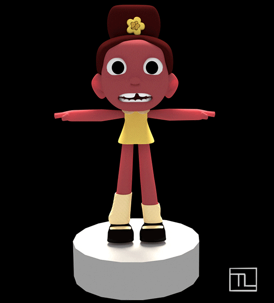 Girl Turn Around GIF