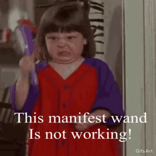 Girl Wand Funny Face Manifest Wand Not Working