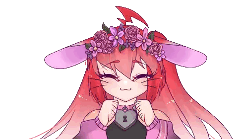 Girl Wearing Flower Crown and Heart Necklace