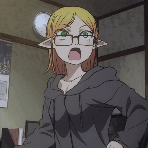 Girl Wearing Glasses and Hoodie in Front of 420 Clock