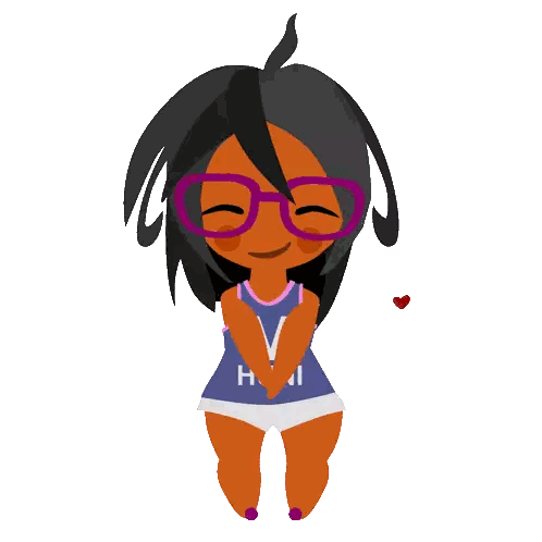 Girl Wearing Glasses and Hu Shirt