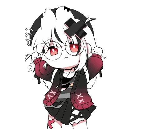 Girl Wearing Glasses and XX Jacket