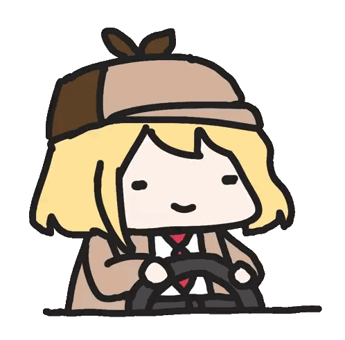 Girl Wearing Hat Driving Car