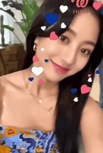 Girl Wearing Hat With Pearls GIF