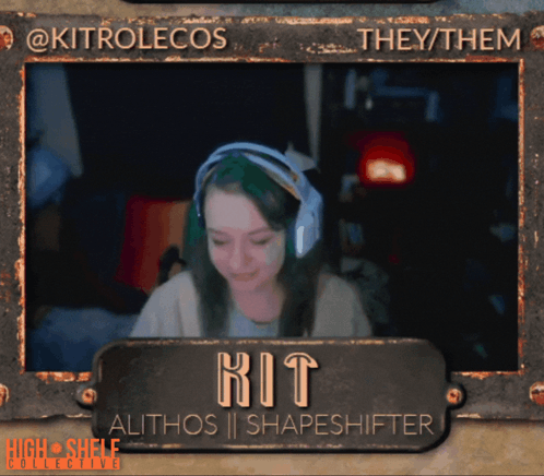 Girl Wearing Headphones and Kit