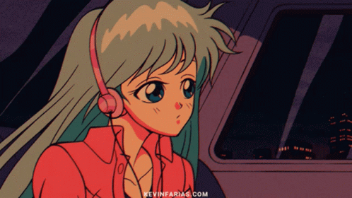 Girl Wearing Headphones with kevinfaris.com