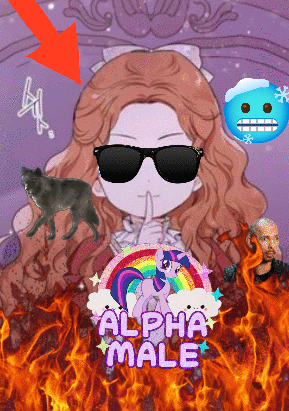 Girl Wearing Sunglasses Alpha Male Poster GIF