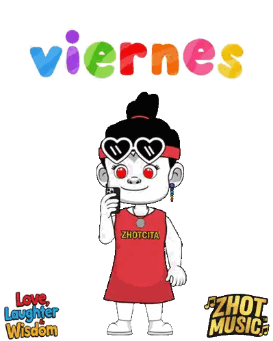 Girl Wearing Sunglasses and Zhongcita Shirt