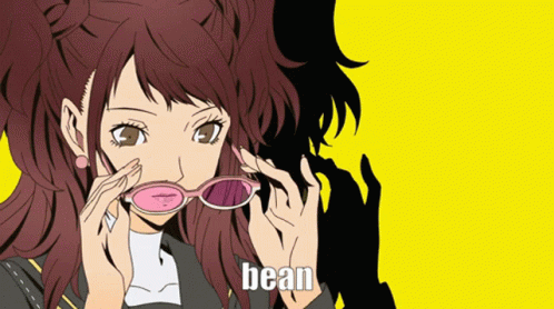 Girl Wearing Sunglasses Bean