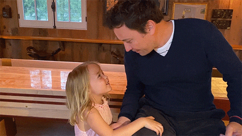 Girl Whisper Jimmy Fallon GIF