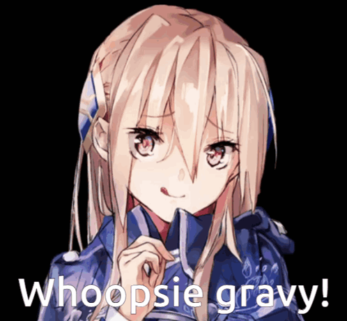 Girl Whoopsie Gravy