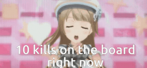 Girl With 10 Kills On Board Right Now GIF