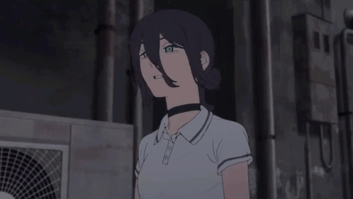 Girl With Black Hair, Green Eyes, and Black Choker
