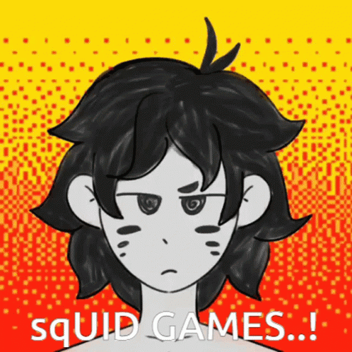 Girl With Black Hair Squid Games