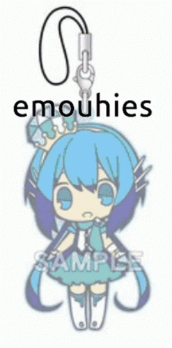 Girl with Blue Hair and Crown