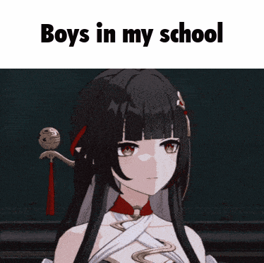Girl With Boys In My School GIF