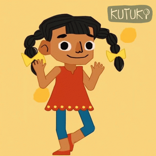 Girl with Braids and Kutuk
