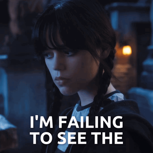 Girl With Braids Says I'm Failing to See the