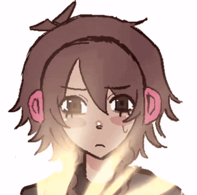Girl With Brown Hair and Pink Earbuds