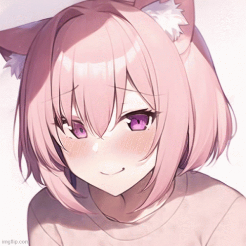 Girl With Cat Ears Close Up