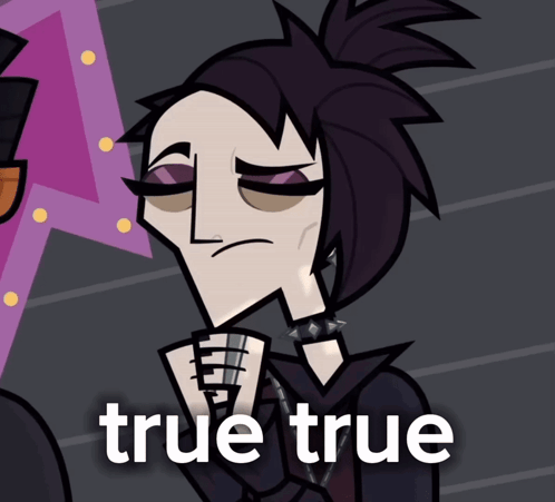 Girl With Choker Saying True True