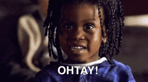Girl With Dreadlocks Making Funny Face GIF