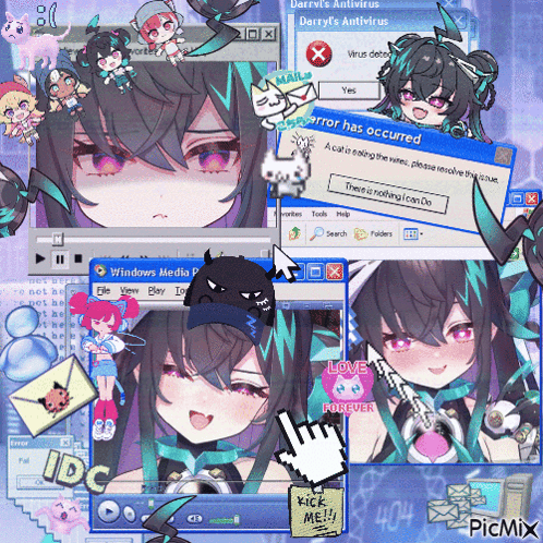 Girl with Error Has Occurred