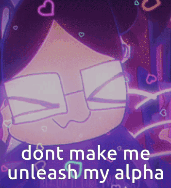 Girl With Eye Bandage Saying Don't Make Me Unleash My Alpha GIF