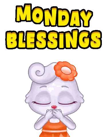 Girl With Flower And Blessings