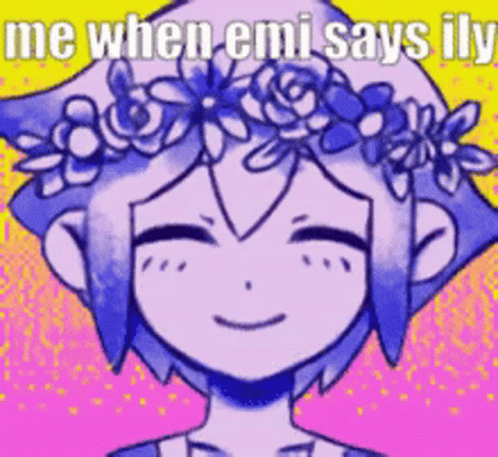 Girl with Flower Crown Says Me When Emi Says Ilv