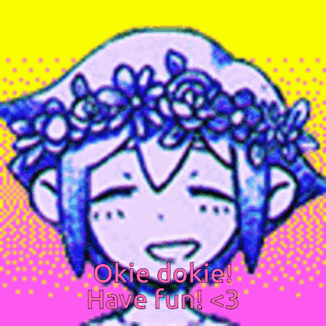Girl with Flower Crown Says Okie Dokie