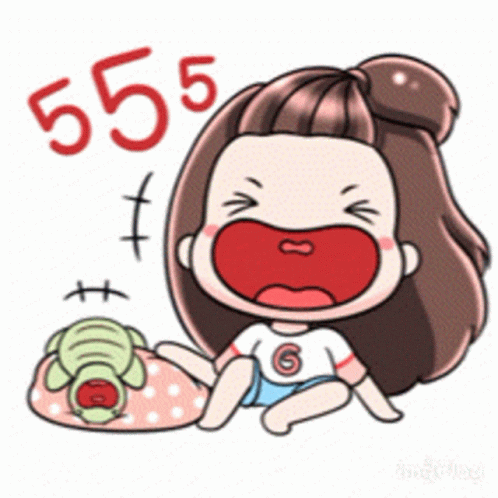 Girl With G on Shirt Beside Crocodile and 555