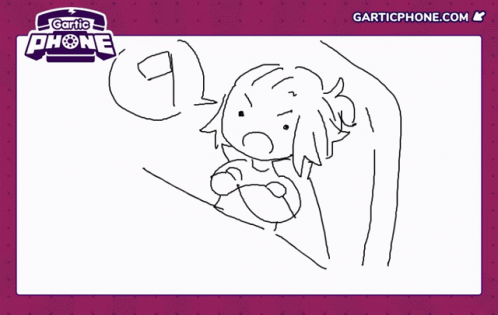 Girl With Gartic Phone