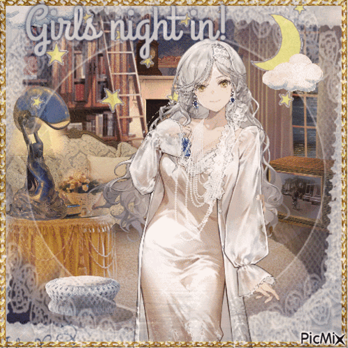 Girl with Girls Night In