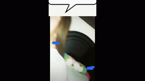 Girl With Glasses and Necklace TikTok on Phone