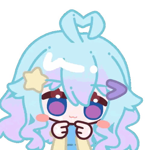 Girl with Glasses and Star on Head