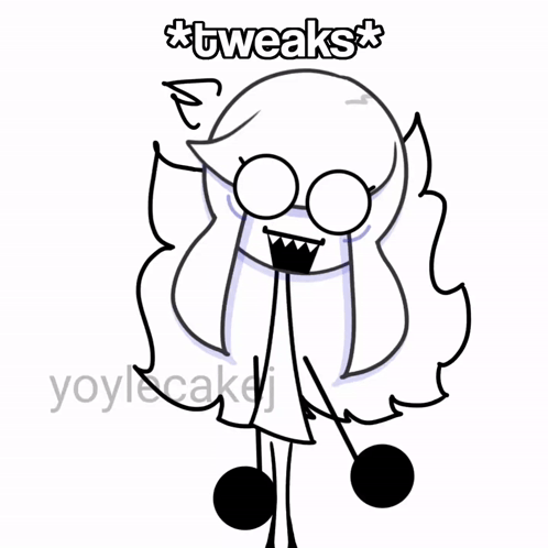 Girl with Glasses and Tweaks