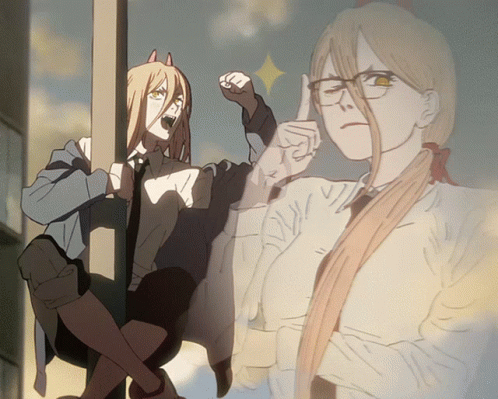 Girl with Glasses Giving Fist