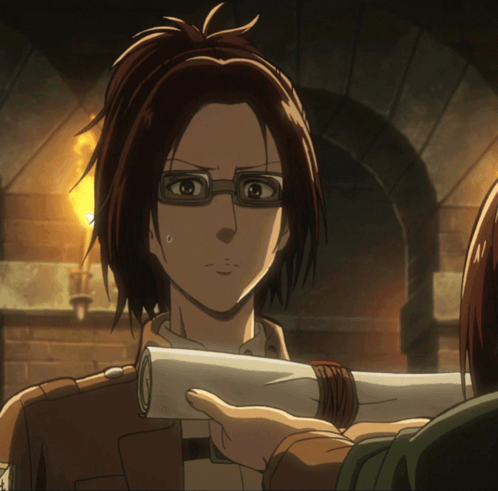 Girl With Glasses Holding Paper GIF