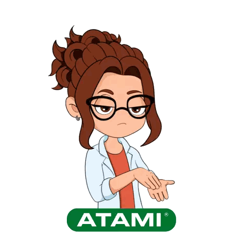 Girl with Glasses Named Atami