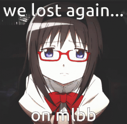 Girl With Glasses Saying We Lost Again