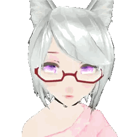 Girl with Glasses Sticking Out Tongue