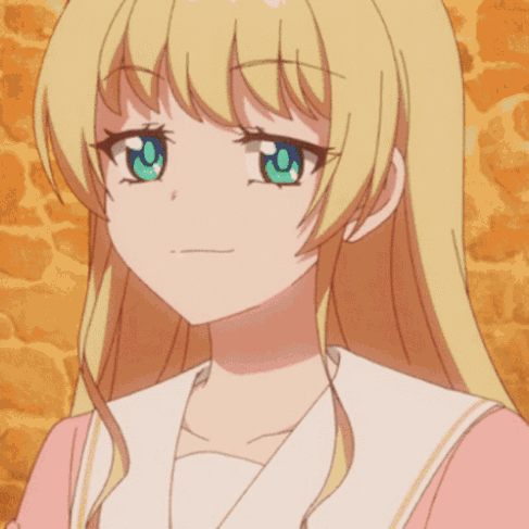 Girl with Glowing Red Eyes