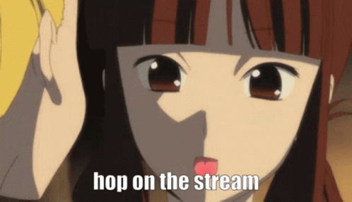 Girl With Hop On The Stream